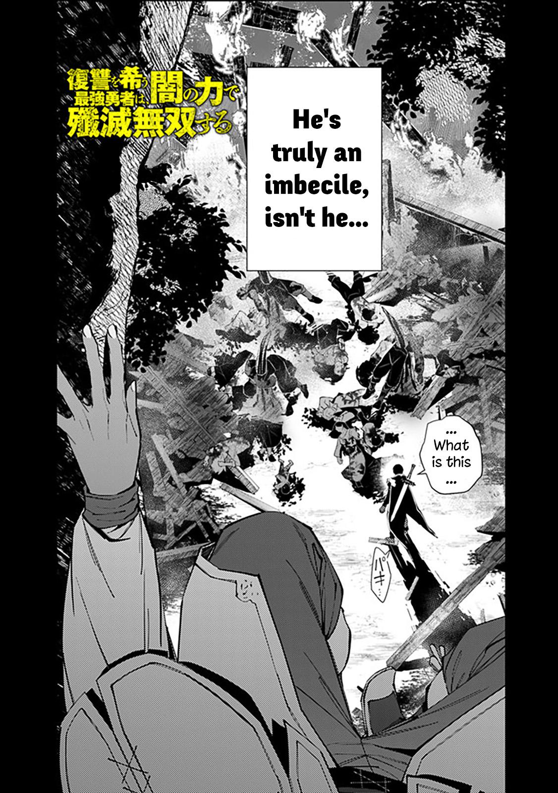 Fukushuu o Koinegau Saikyou Yuusha wa, Yami no Chikara de Senmetsu Musou Suru Chap 42 - Next Chap 43