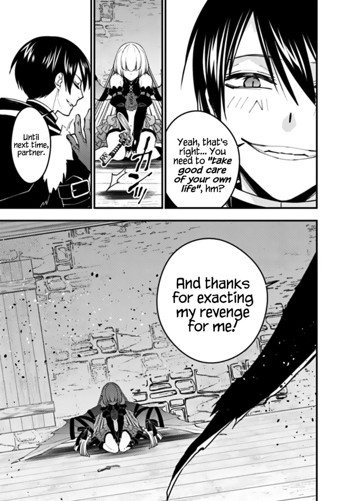 Fukushuu o Koinegau Saikyou Yuusha wa, Yami no Chikara de Senmetsu Musou Suru Chap 54 - Next Chap 55