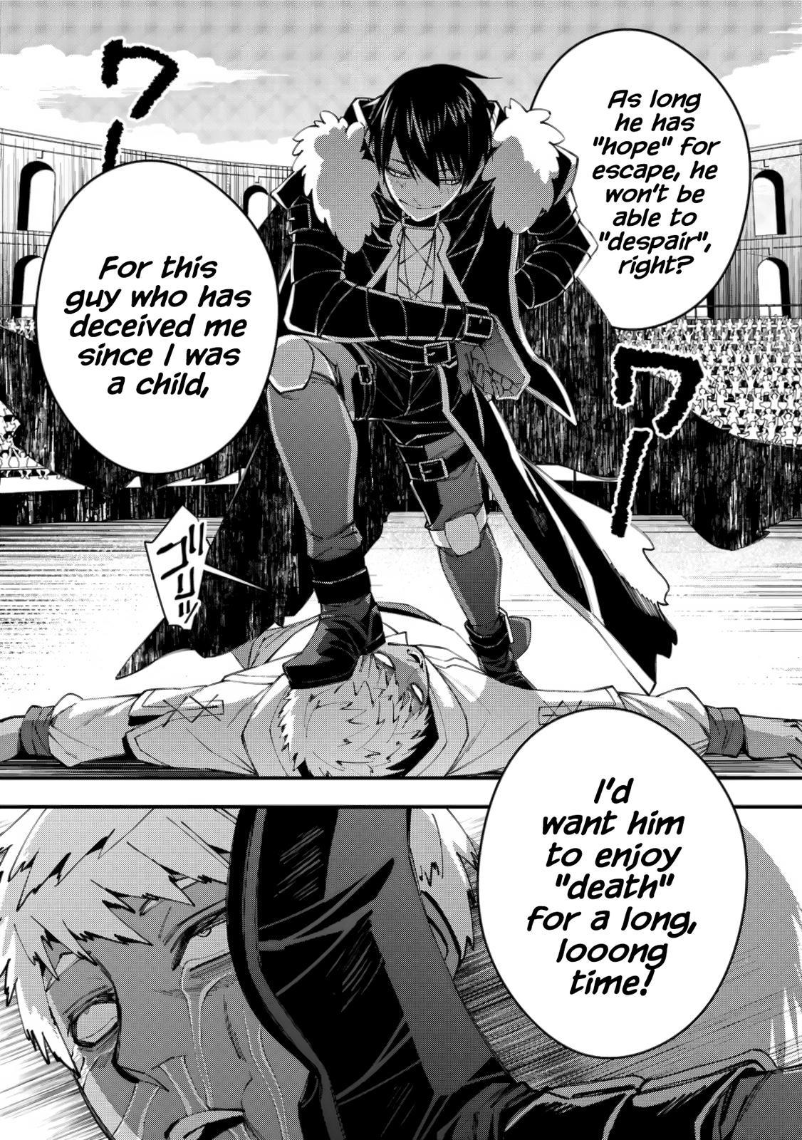 Fukushuu o Koinegau Saikyou Yuusha wa, Yami no Chikara de Senmetsu Musou Suru Chap 50 - Next Chap 51