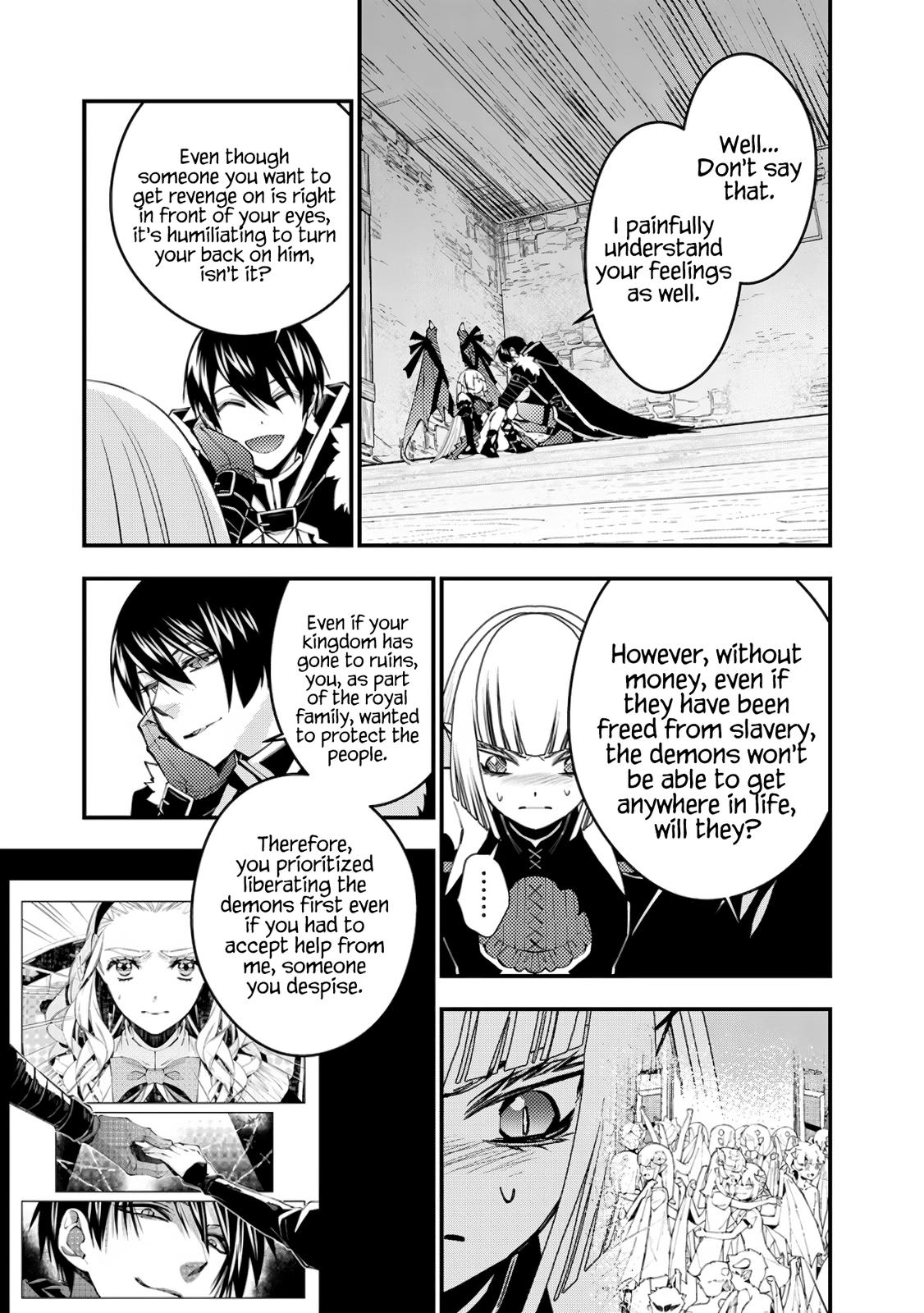 Fukushuu o Koinegau Saikyou Yuusha wa, Yami no Chikara de Senmetsu Musou Suru Chap 52 - Next Chap 53