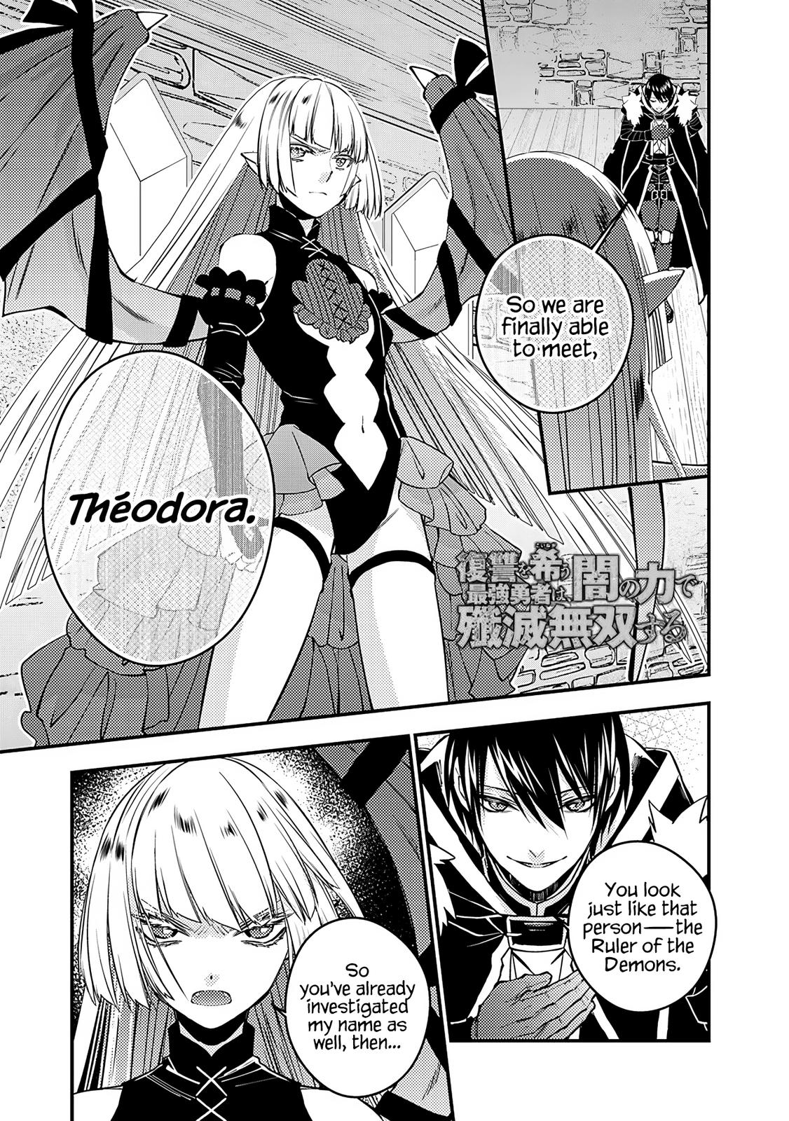 Fukushuu o Koinegau Saikyou Yuusha wa, Yami no Chikara de Senmetsu Musou Suru Chap 52 - Next Chap 53