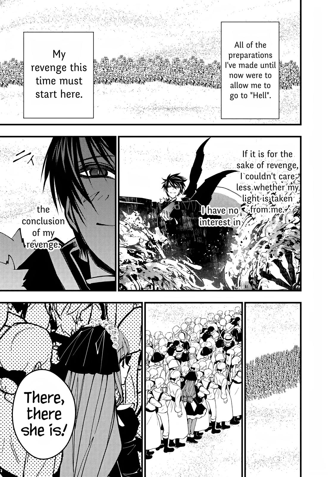 Fukushuu o Koinegau Saikyou Yuusha wa, Yami no Chikara de Senmetsu Musou Suru Chap 61 - Next Chap 62