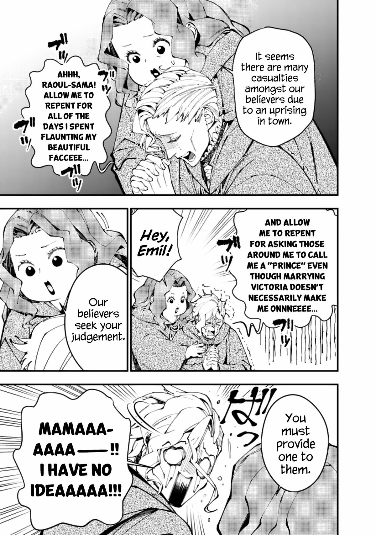 Fukushuu o Koinegau Saikyou Yuusha wa, Yami no Chikara de Senmetsu Musou Suru Chap 86 - Next Chap 87