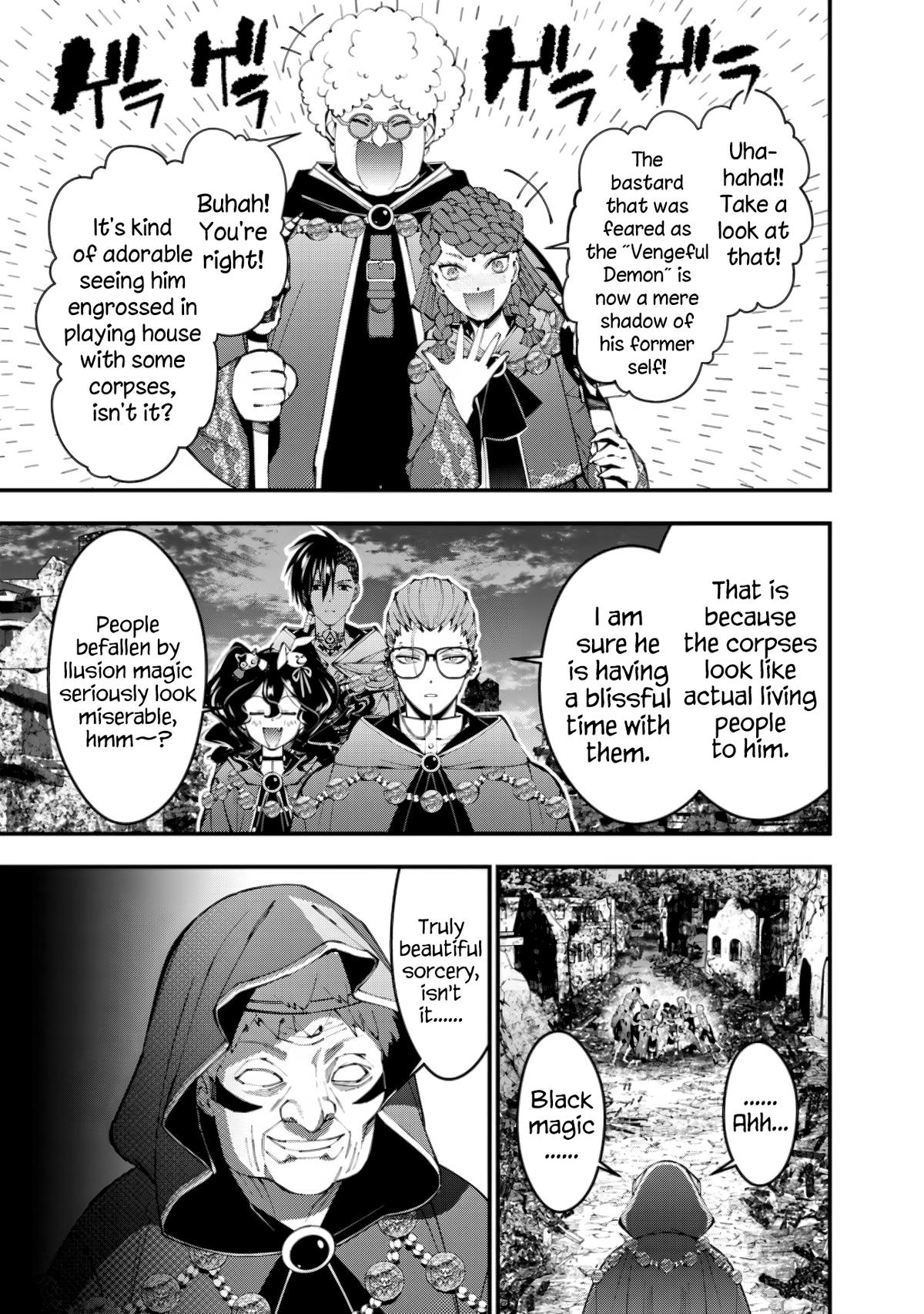 Fukushuu o Koinegau Saikyou Yuusha wa, Yami no Chikara de Senmetsu Musou Suru Chap 97 - Next Chap 98