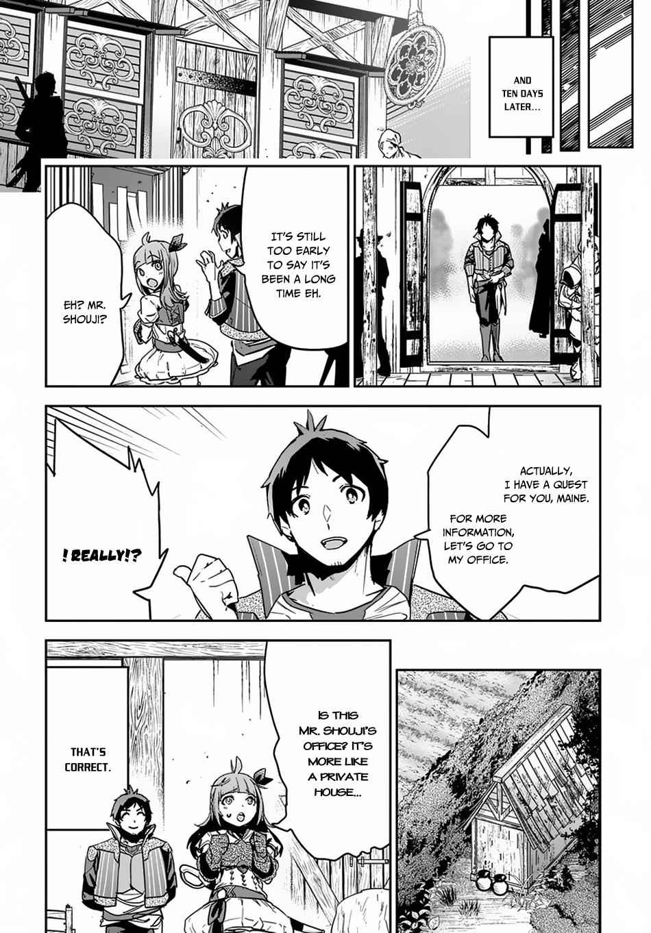 Shounin Yuusha wa Isekai wo Gyuujiru! Chap 4 - Next Chap 5