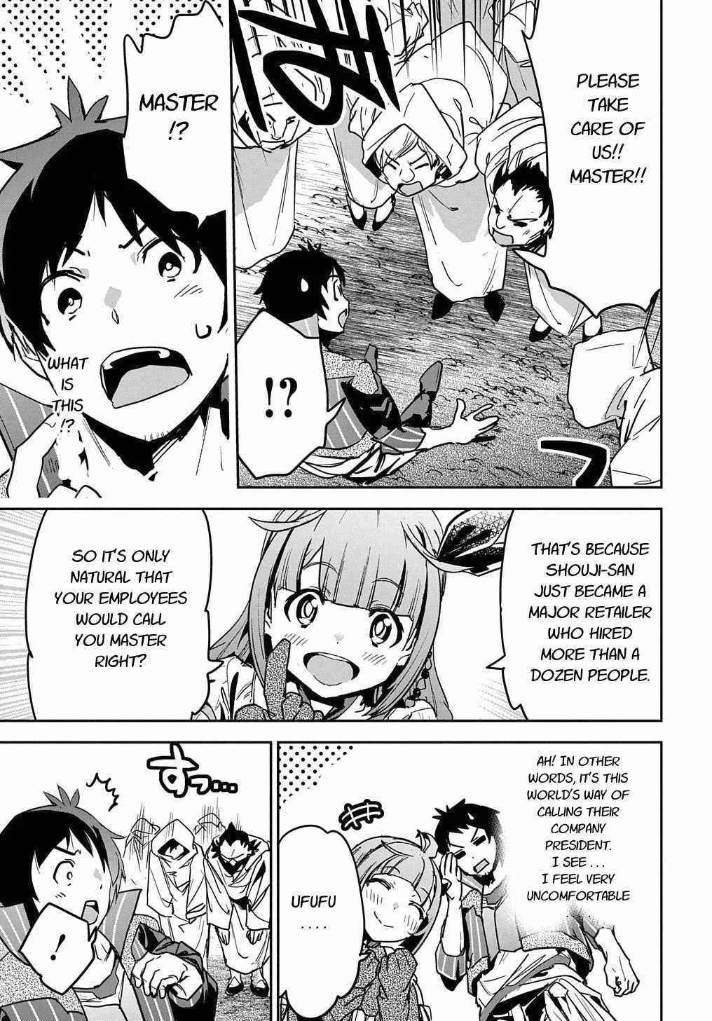 Shounin Yuusha wa Isekai wo Gyuujiru! Chap 9 - Next Chap 10