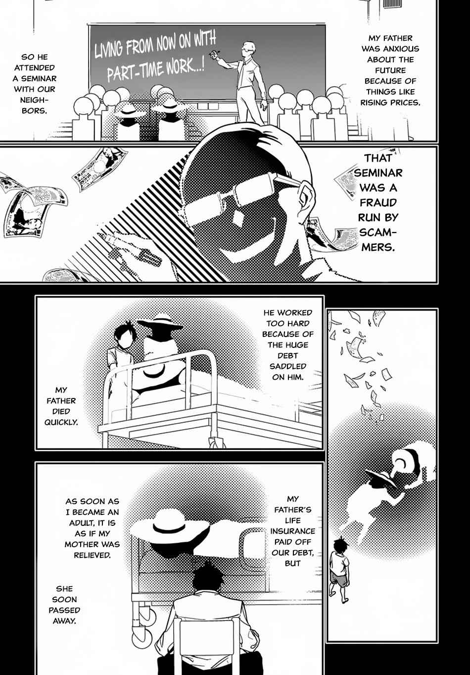 Shounin Yuusha wa Isekai wo Gyuujiru! Chap 1 - Next Chap 2