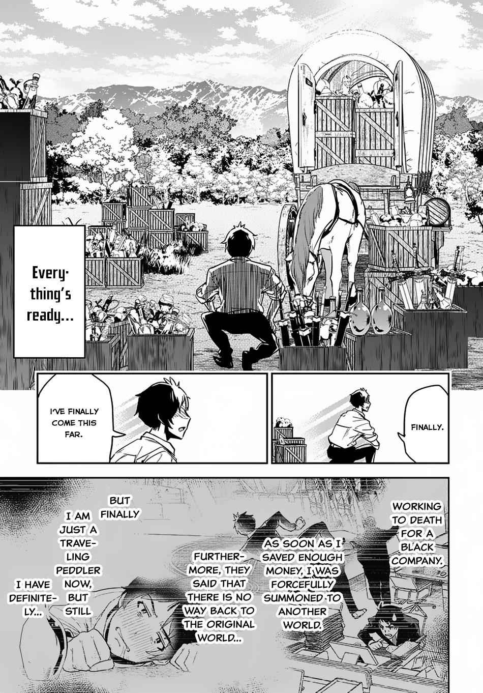 Shounin Yuusha wa Isekai wo Gyuujiru! Chap 1 - Next Chap 2