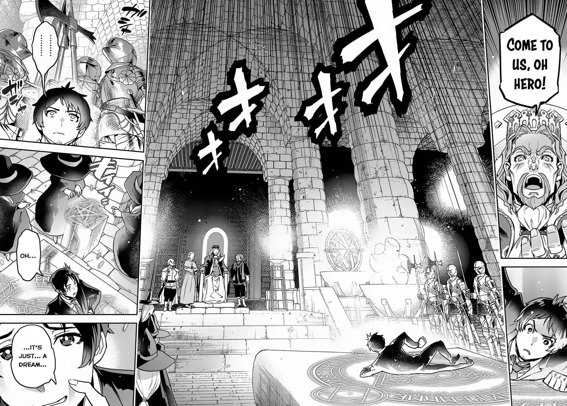 Shounin Yuusha wa Isekai wo Gyuujiru! Chap 1 - Next Chap 2