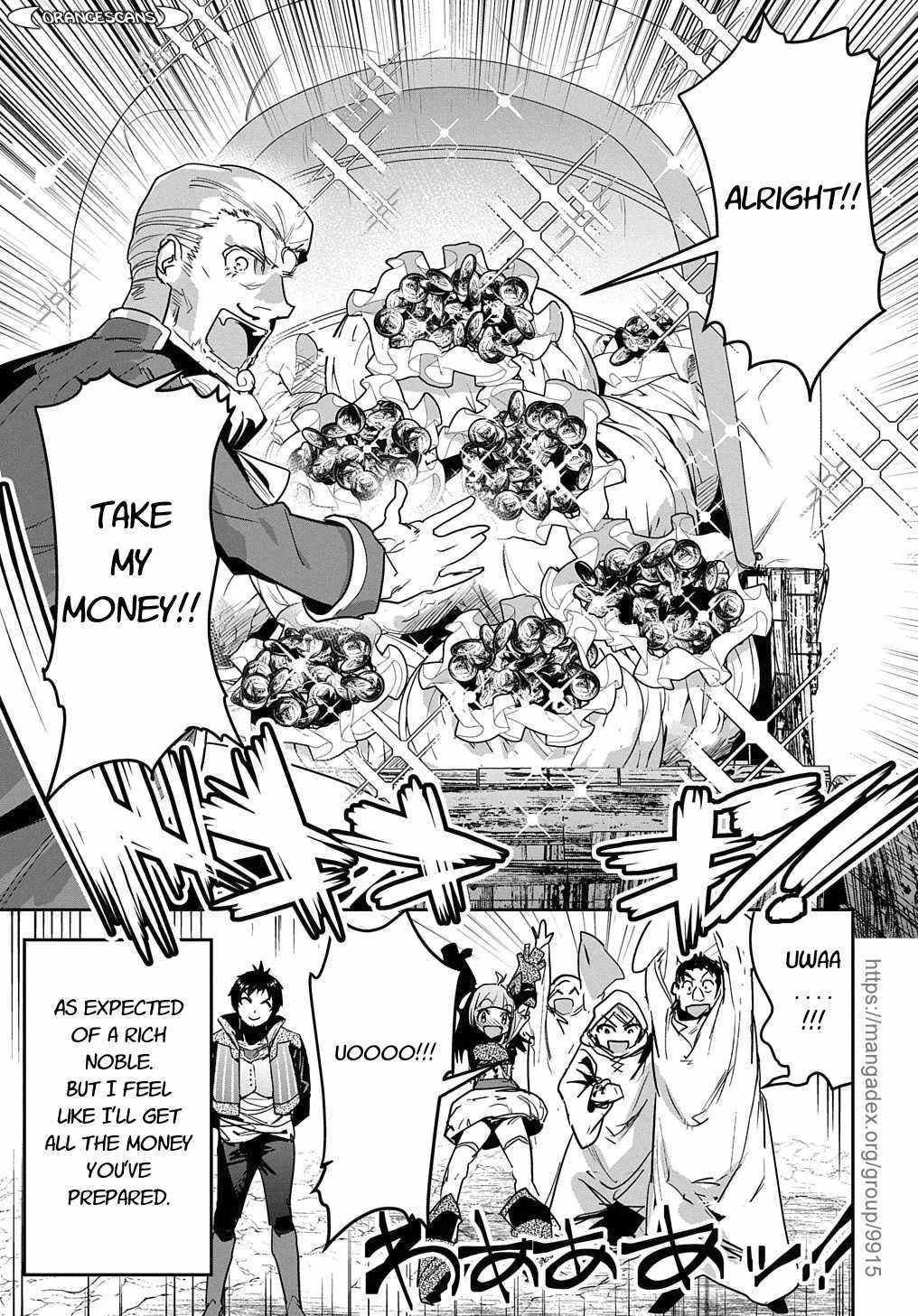 Shounin Yuusha wa Isekai wo Gyuujiru! Chap 17 - Next Chap 18