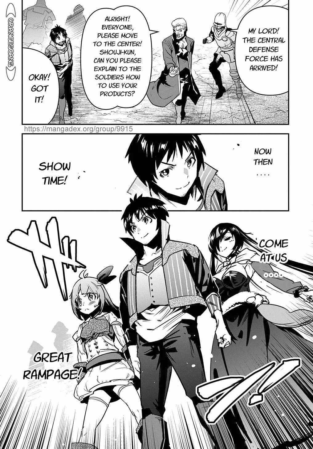 Shounin Yuusha wa Isekai wo Gyuujiru! Chap 17 - Next Chap 18