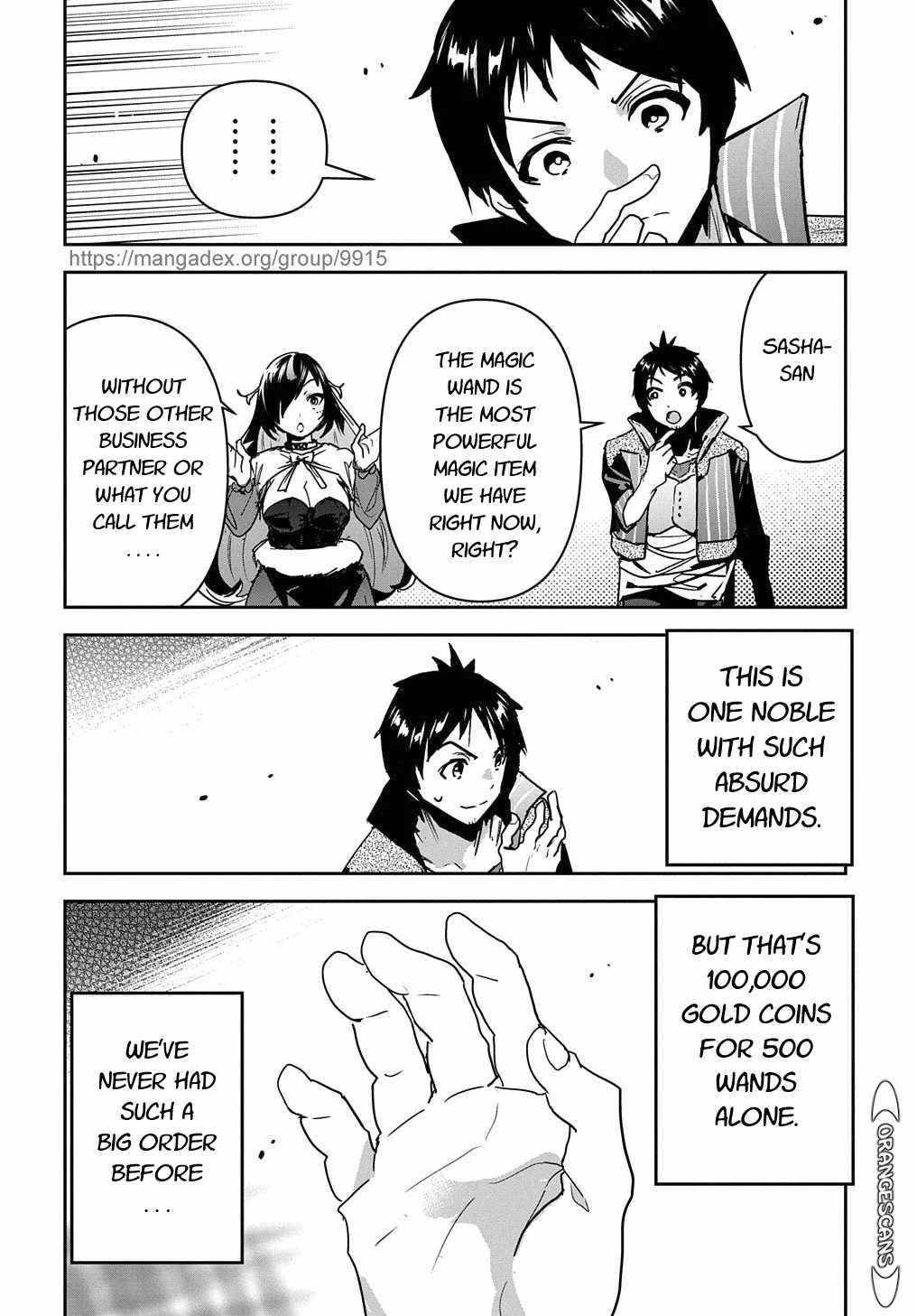 Shounin Yuusha wa Isekai wo Gyuujiru! Chap 17 - Next Chap 18