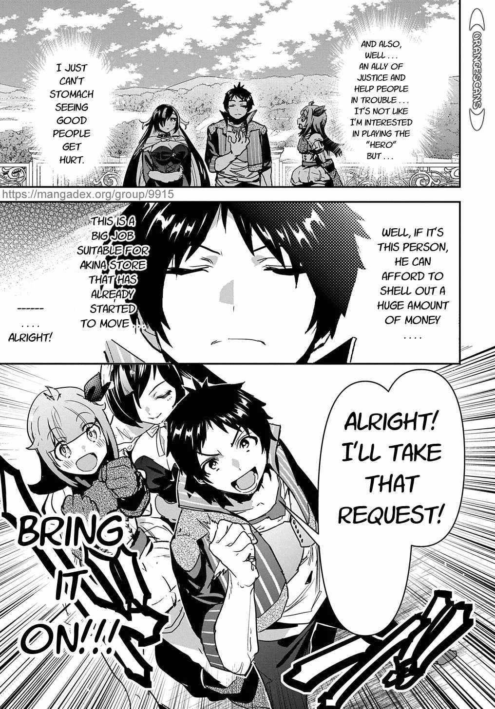 Shounin Yuusha wa Isekai wo Gyuujiru! Chap 17 - Next Chap 18