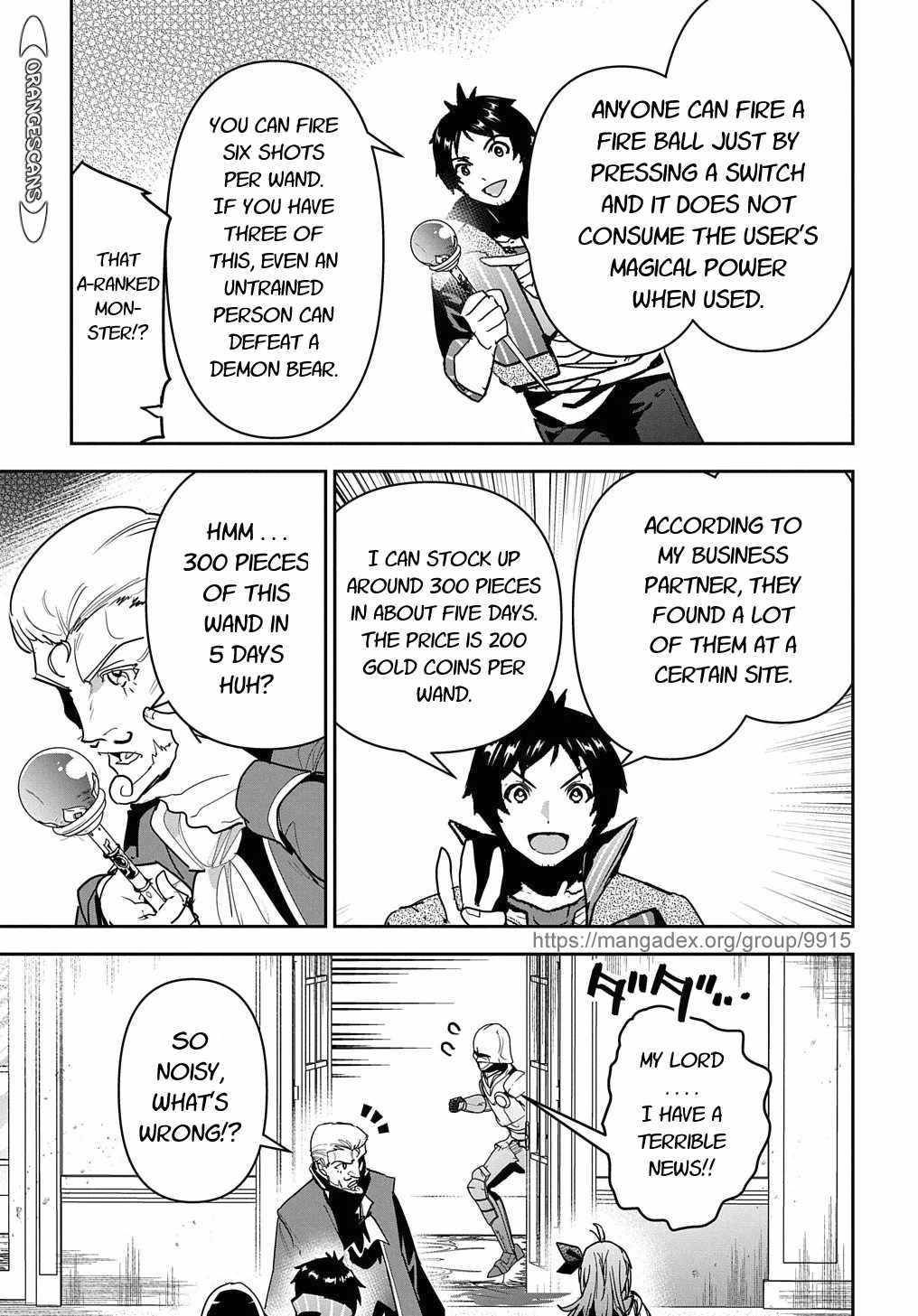 Shounin Yuusha wa Isekai wo Gyuujiru! Chap 17 - Next Chap 18