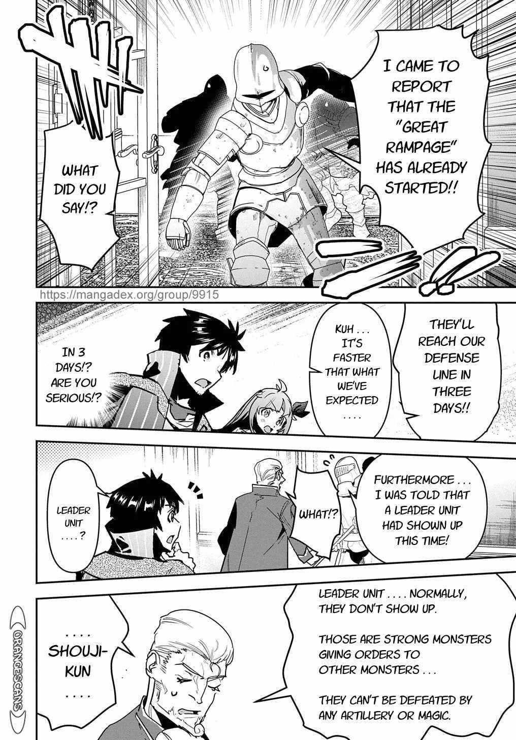 Shounin Yuusha wa Isekai wo Gyuujiru! Chap 17 - Next Chap 18