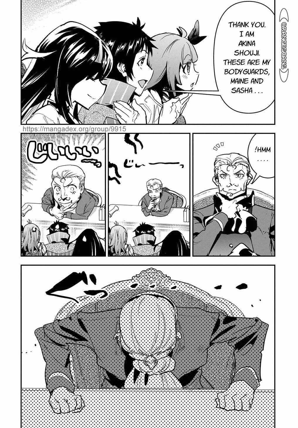 Shounin Yuusha wa Isekai wo Gyuujiru! Chap 17 - Next Chap 18
