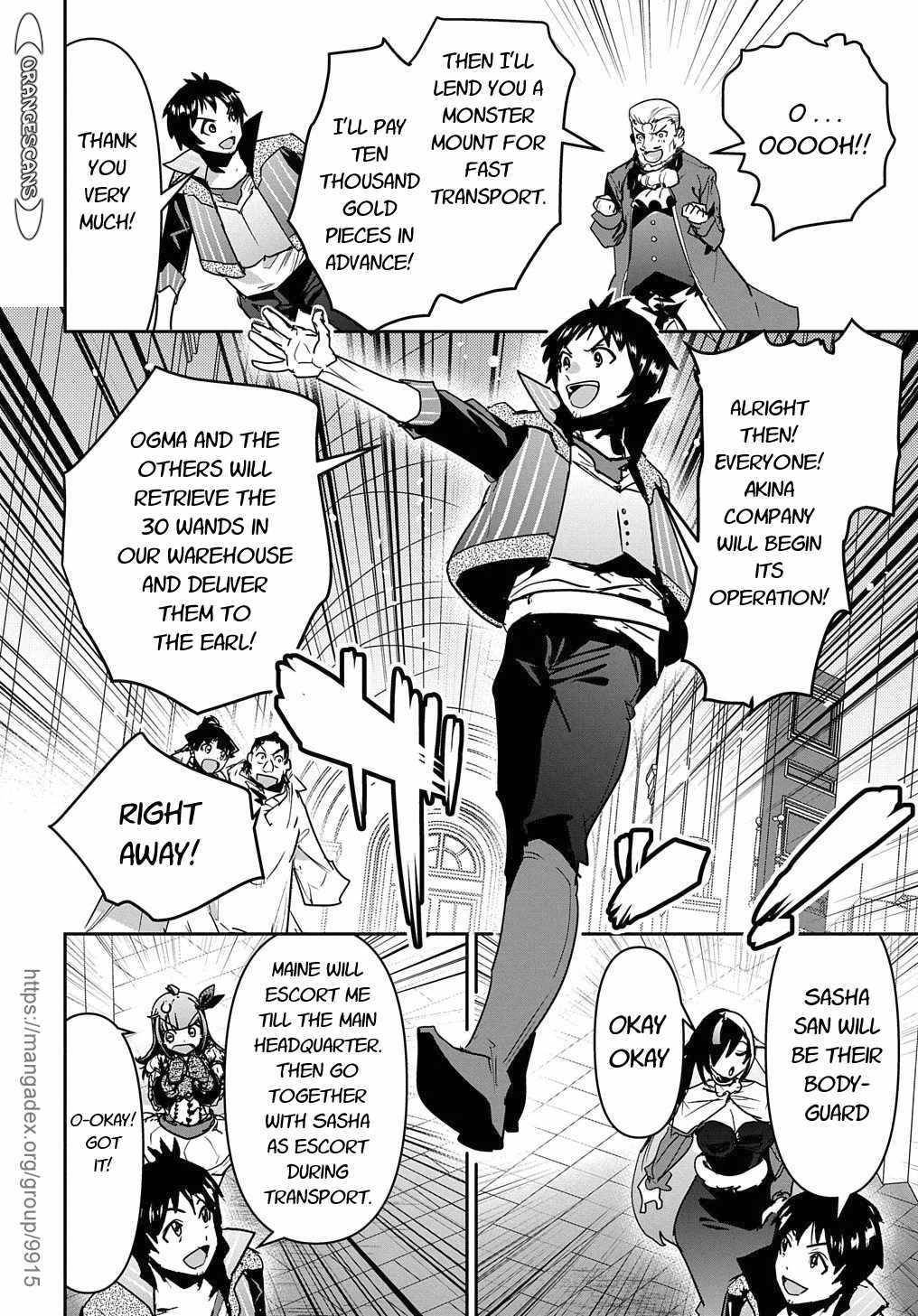 Shounin Yuusha wa Isekai wo Gyuujiru! Chap 17 - Next Chap 18