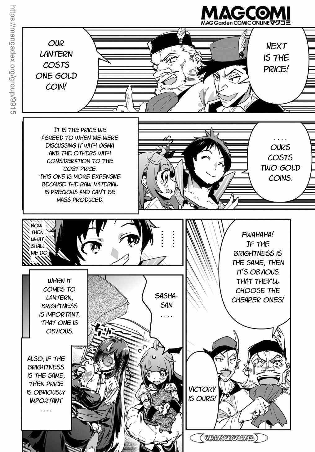 Shounin Yuusha wa Isekai wo Gyuujiru! Chap 14 - Next Chap 15