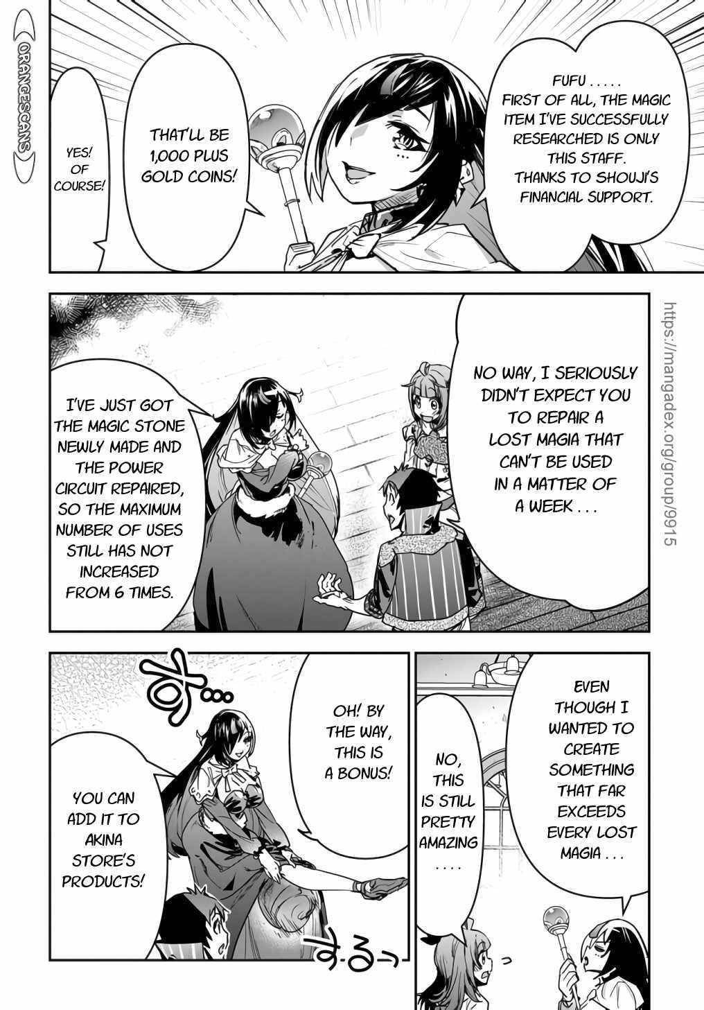 Shounin Yuusha wa Isekai wo Gyuujiru! Chap 14 - Next Chap 15