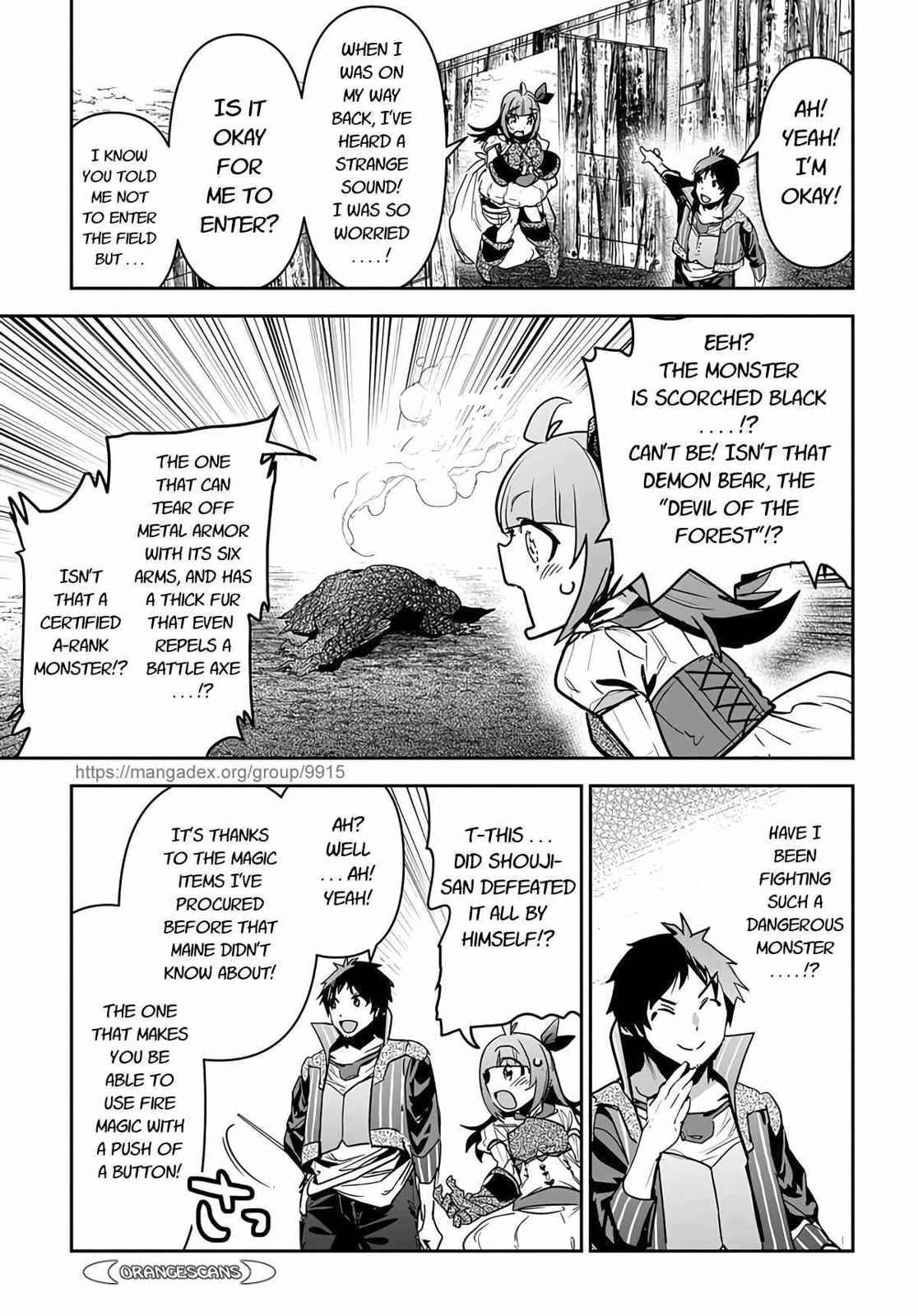 Shounin Yuusha wa Isekai wo Gyuujiru! Chap 15 - Next Chap 16