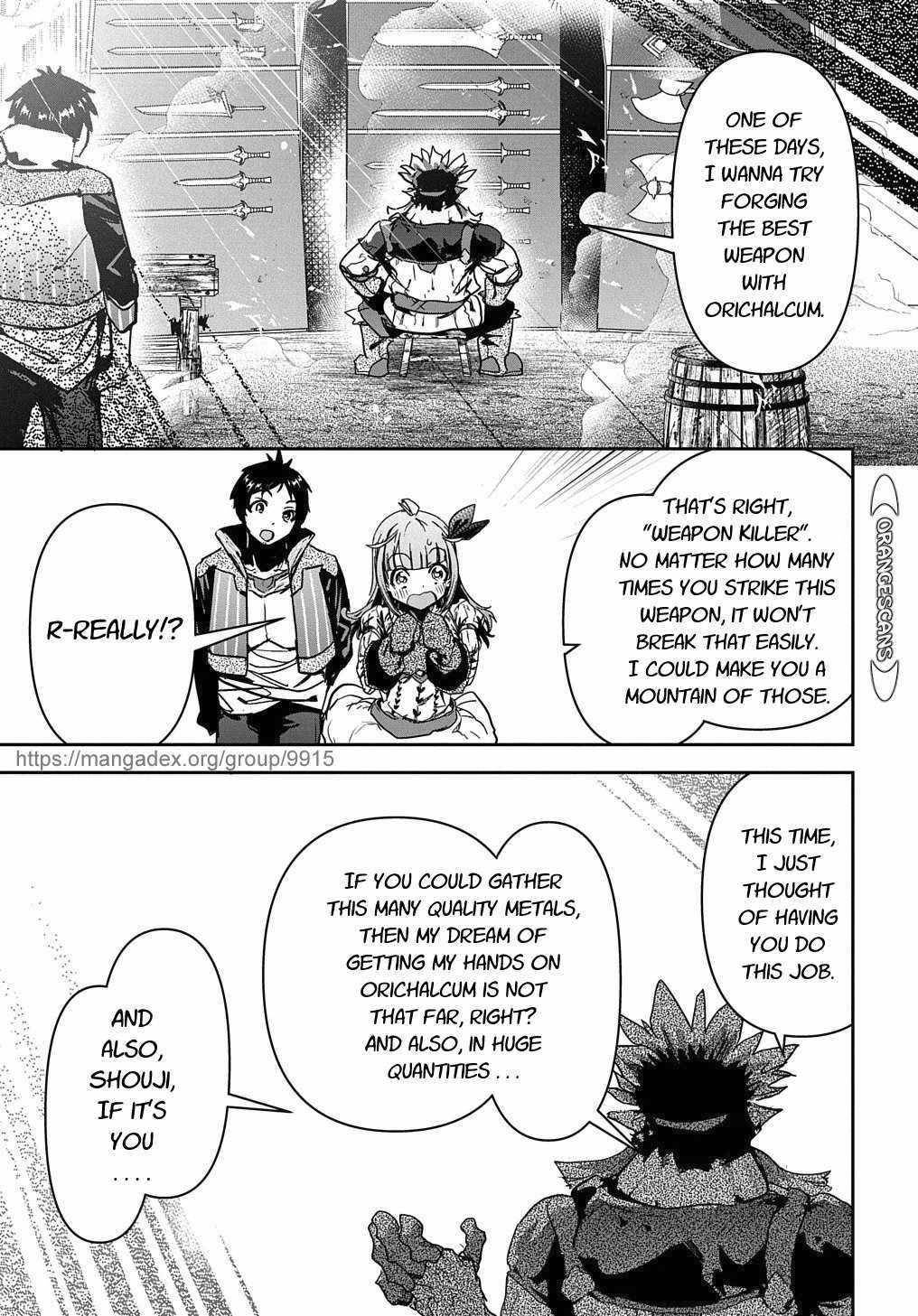 Shounin Yuusha wa Isekai wo Gyuujiru! Chap 16 - Next Chap 17