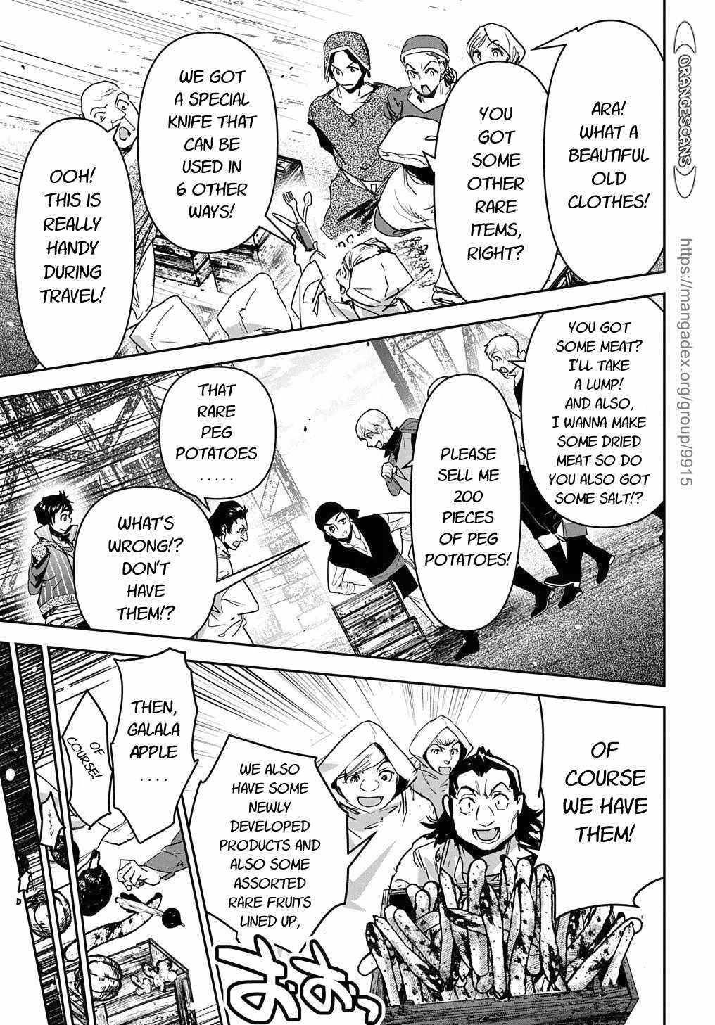 Shounin Yuusha wa Isekai wo Gyuujiru! Chap 16 - Next Chap 17