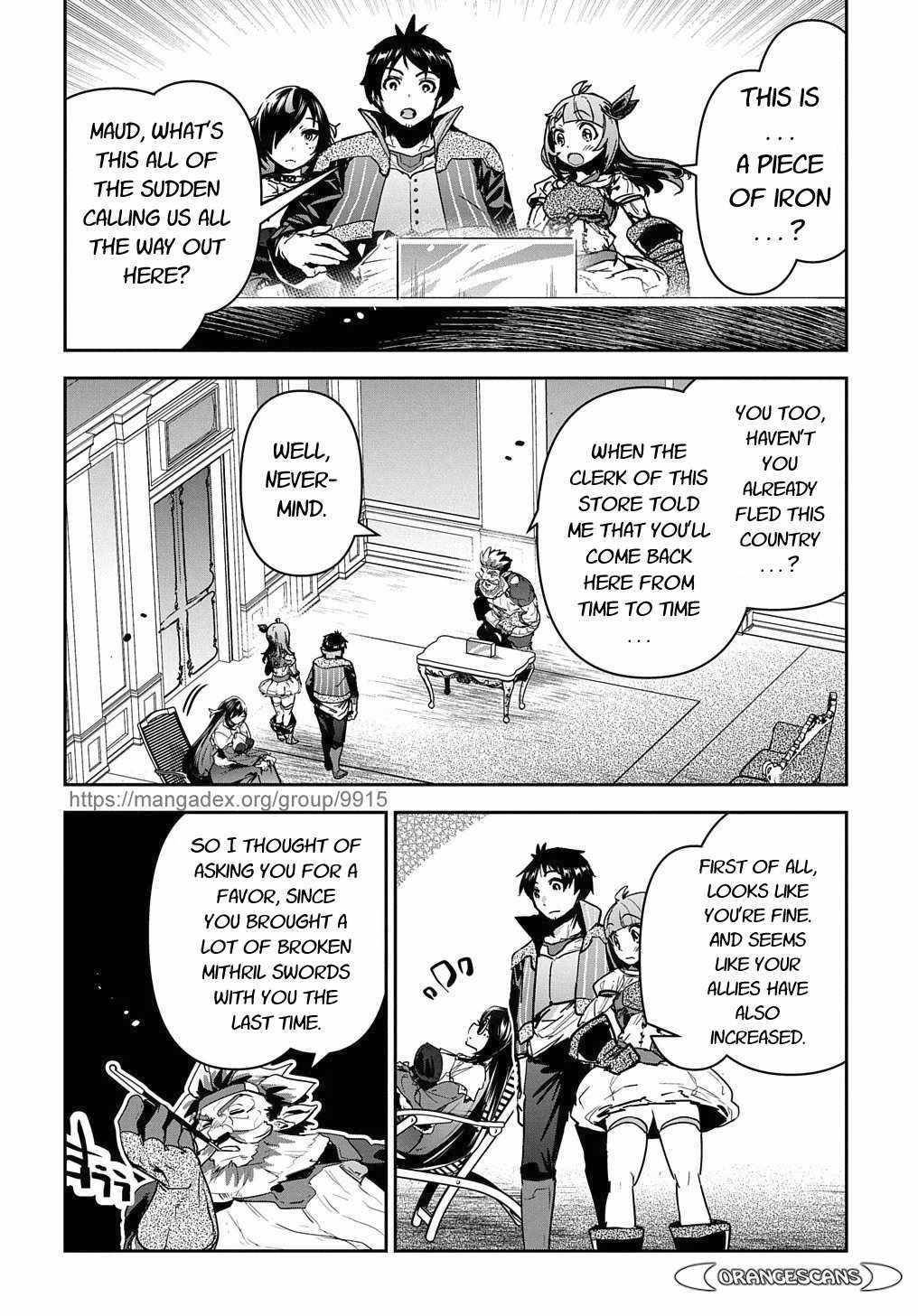 Shounin Yuusha wa Isekai wo Gyuujiru! Chap 16 - Next Chap 17