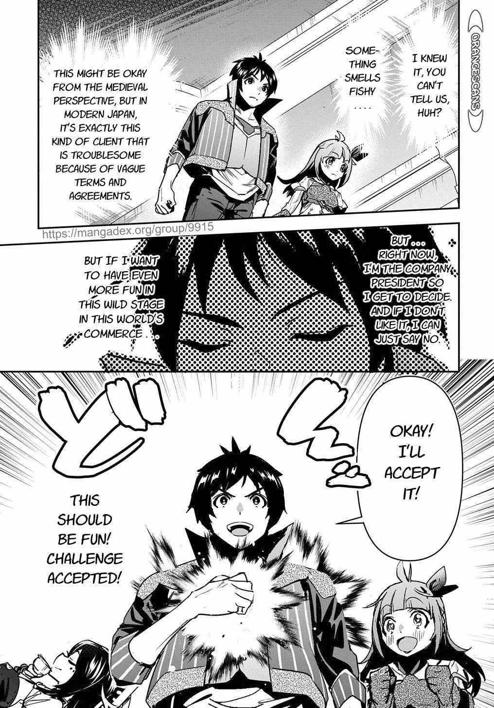 Shounin Yuusha wa Isekai wo Gyuujiru! Chap 16 - Next Chap 17