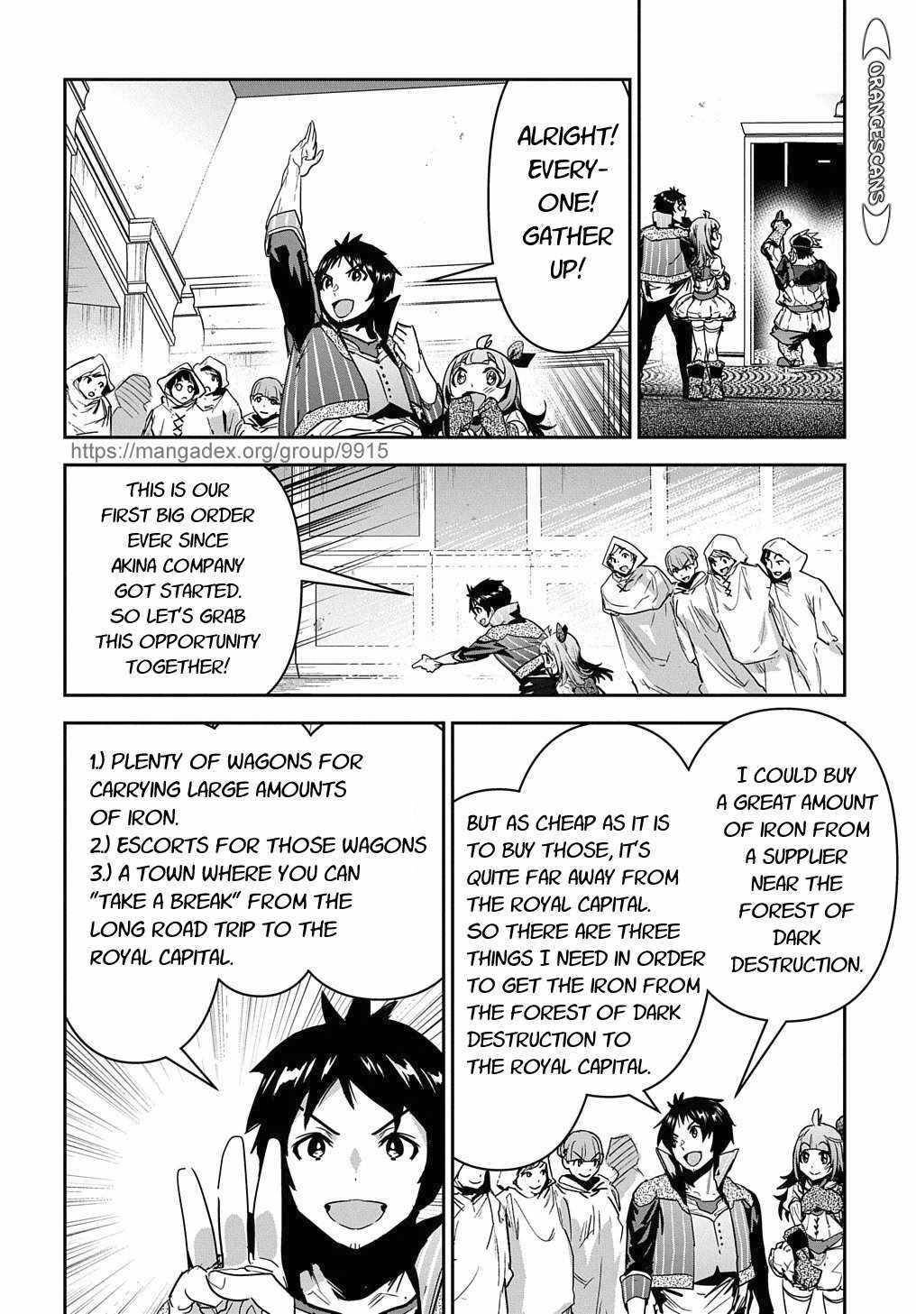 Shounin Yuusha wa Isekai wo Gyuujiru! Chap 16 - Next Chap 17