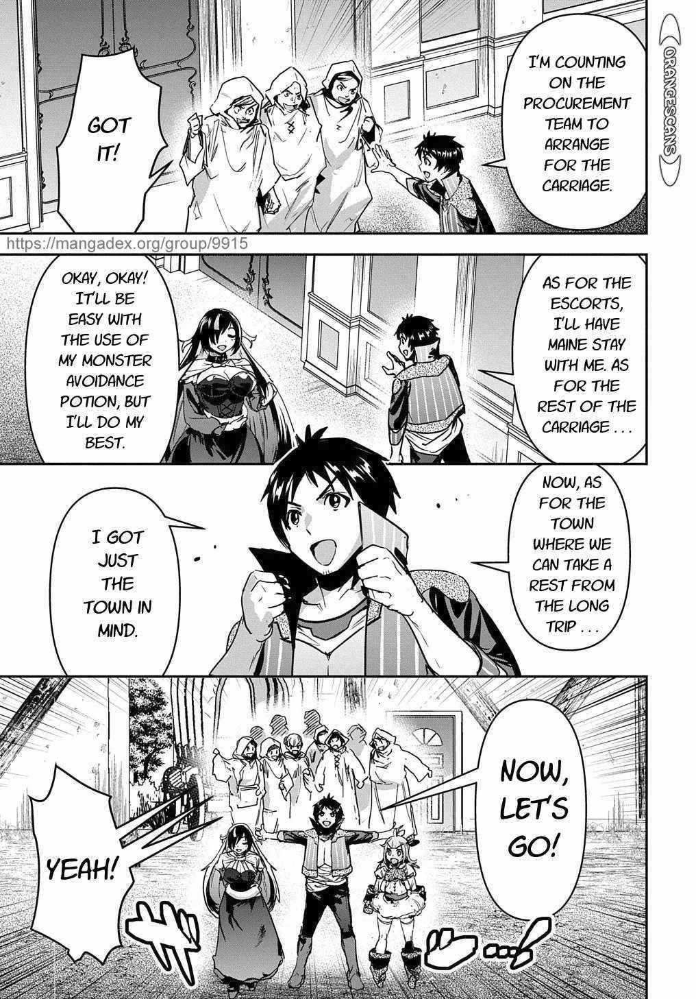 Shounin Yuusha wa Isekai wo Gyuujiru! Chap 16 - Next Chap 17