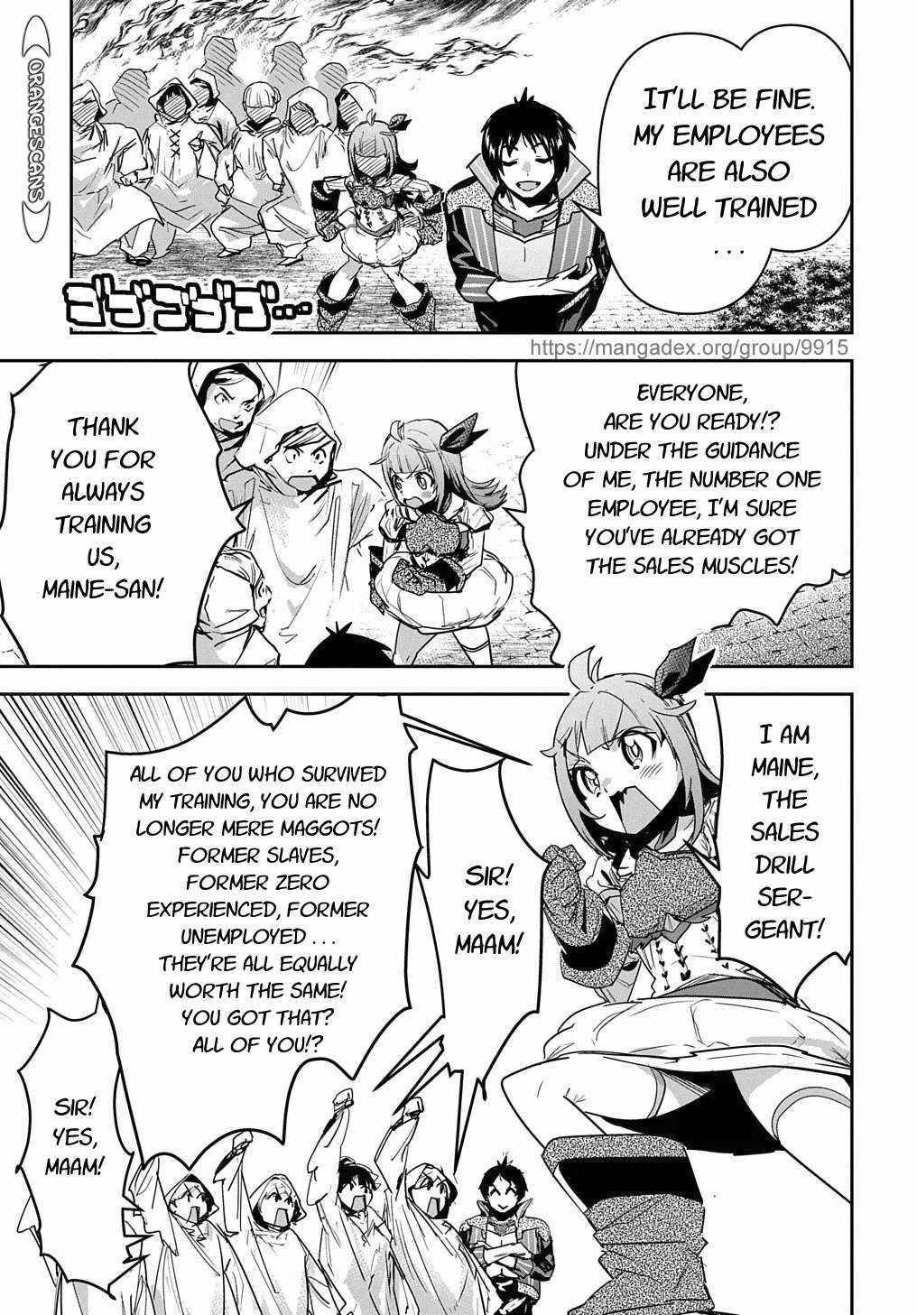 Shounin Yuusha wa Isekai wo Gyuujiru! Chap 16 - Next Chap 17