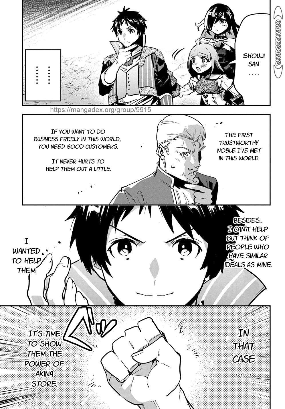 Shounin Yuusha wa Isekai wo Gyuujiru! Chap 18 - Next Chap 19