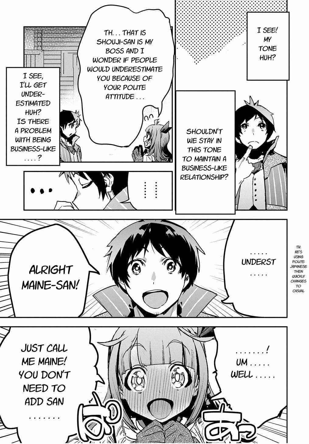 Shounin Yuusha wa Isekai wo Gyuujiru! Chap 12 - Next Chap 13