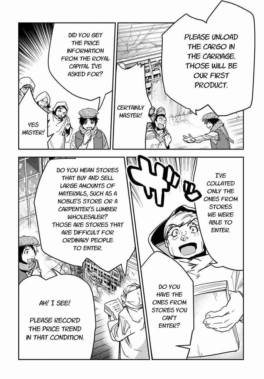 Shounin Yuusha wa Isekai wo Gyuujiru! Chap 12 - Next Chap 13