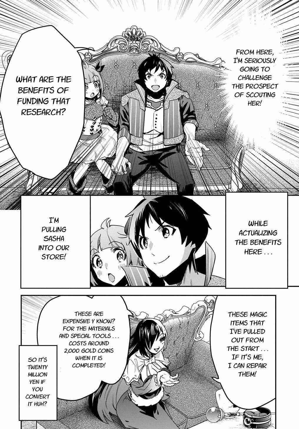 Shounin Yuusha wa Isekai wo Gyuujiru! Chap 13 - Next Chap 14