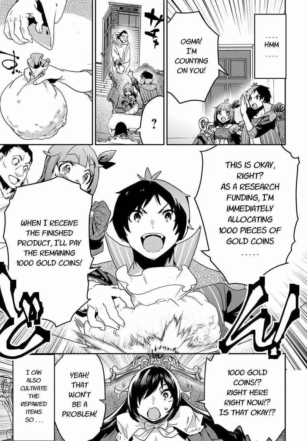 Shounin Yuusha wa Isekai wo Gyuujiru! Chap 13 - Next Chap 14