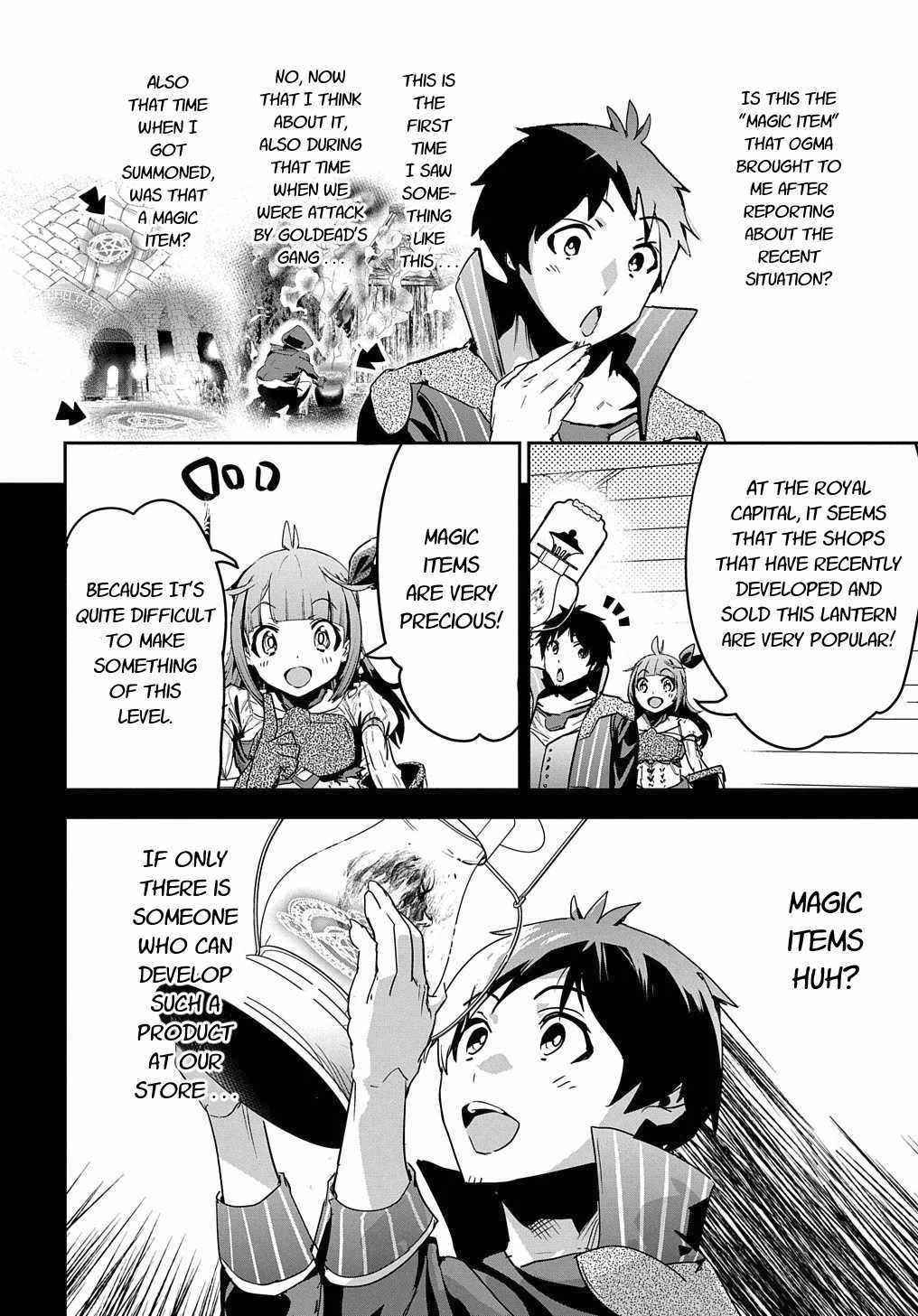 Shounin Yuusha wa Isekai wo Gyuujiru! Chap 13 - Next Chap 14