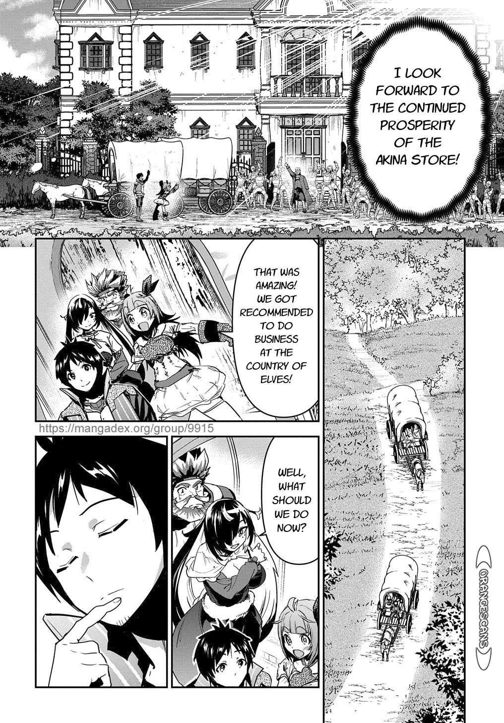 Shounin Yuusha wa Isekai wo Gyuujiru! Chap 20 - Next Chap 21