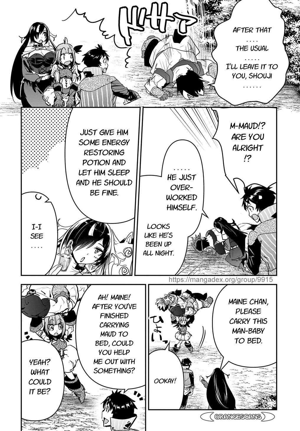 Shounin Yuusha wa Isekai wo Gyuujiru! Chap 21 - Next Chap 22