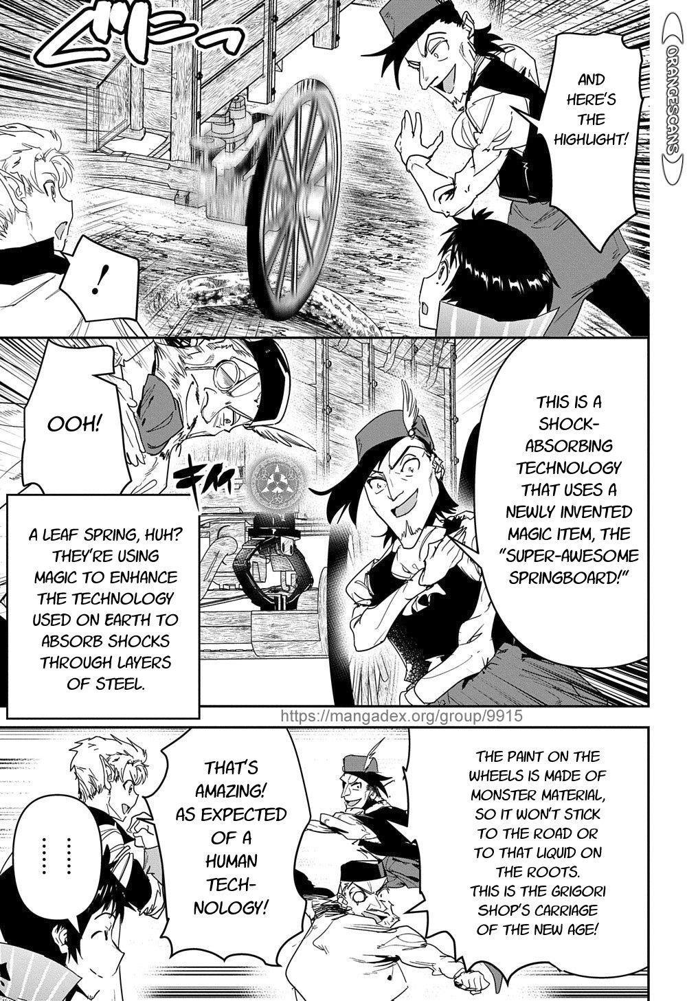Shounin Yuusha wa Isekai wo Gyuujiru! Chap 22 - Next Chap 23