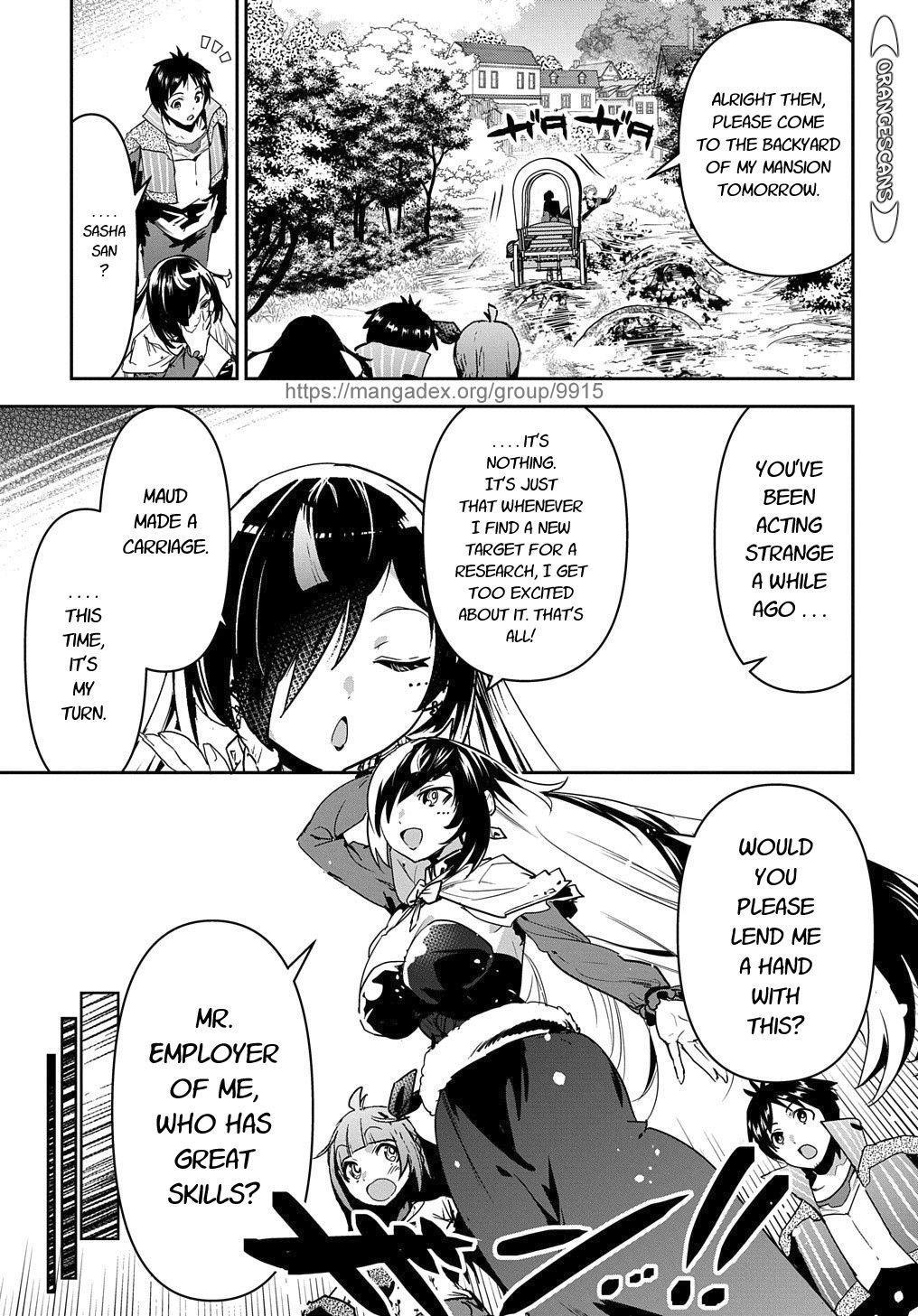 Shounin Yuusha wa Isekai wo Gyuujiru! Chap 22 - Next Chap 23
