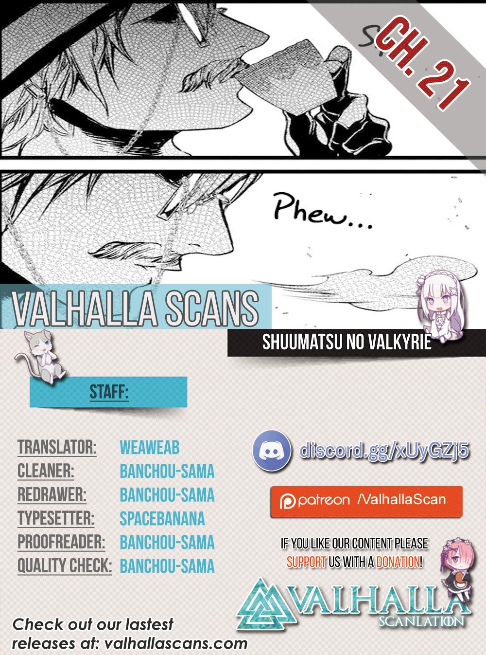 Shuumatsu no Walküre Chap 21.1 - Next Chap 22.1