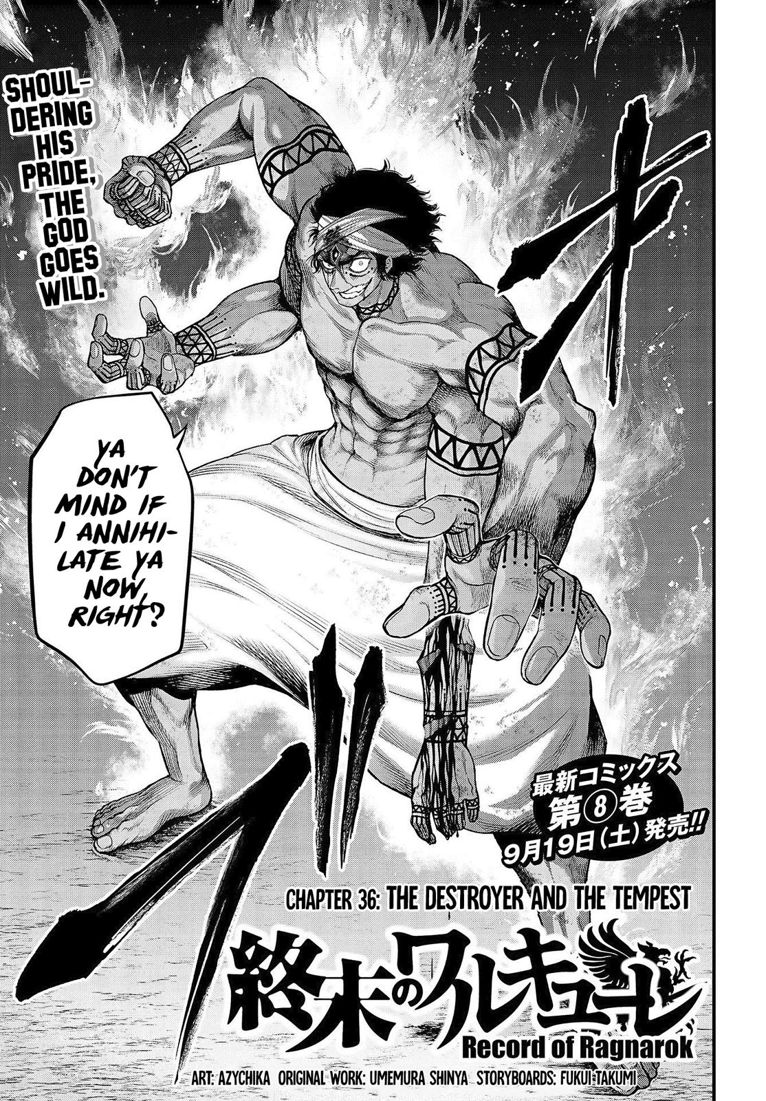 Shuumatsu no Walküre Chap 36 - Next Chap 37