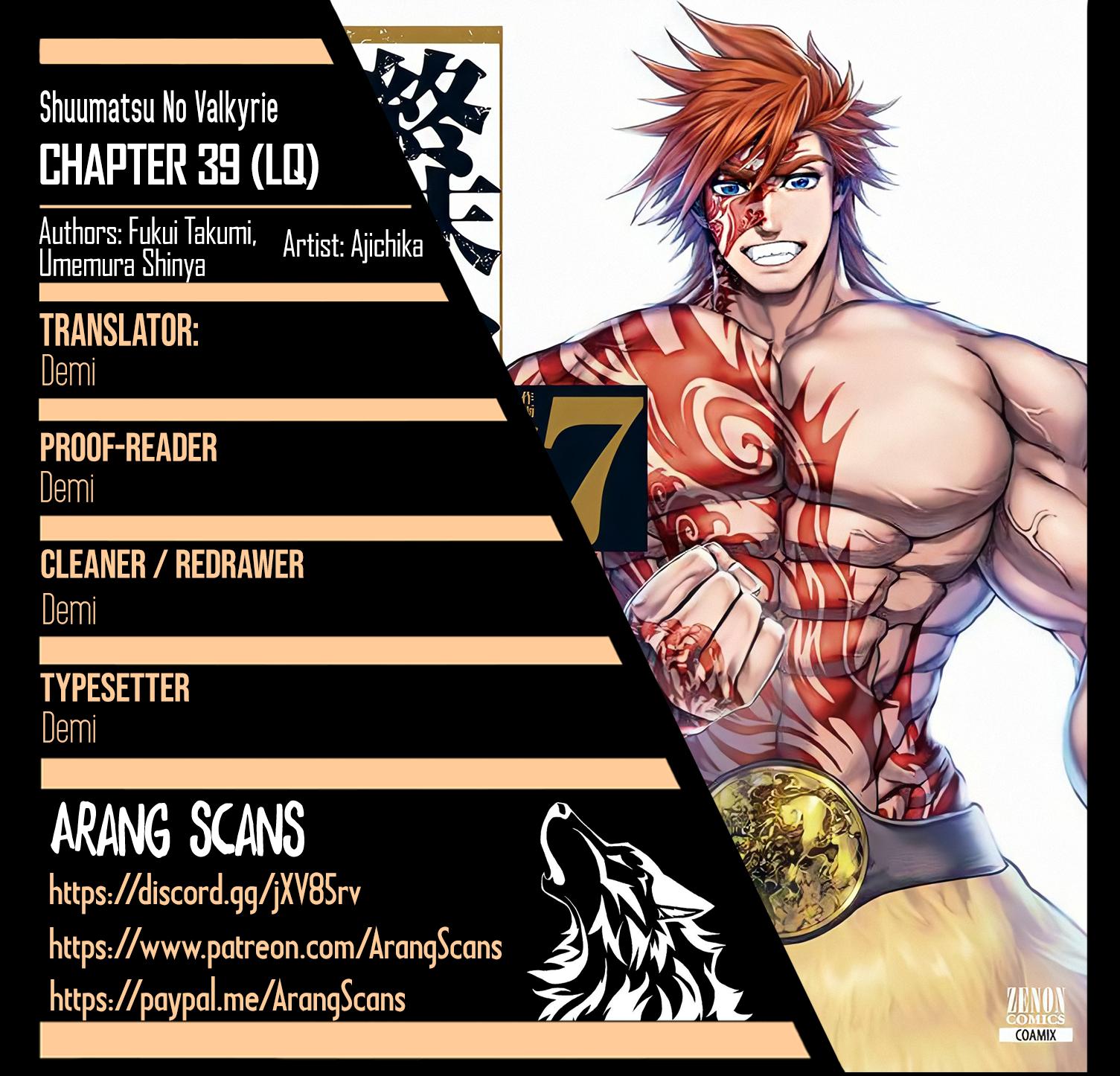 Shuumatsu no Walküre Chap 39 - Next Chap 40