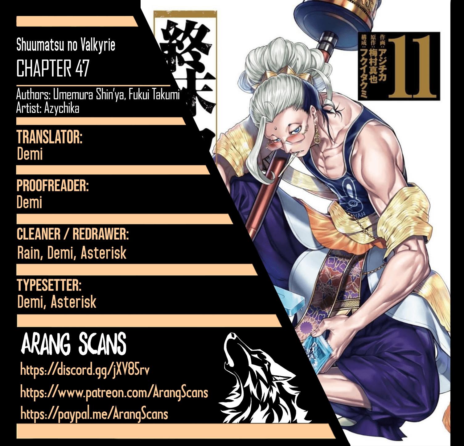 Shuumatsu no Walküre Chap 47 - Next Chap 48