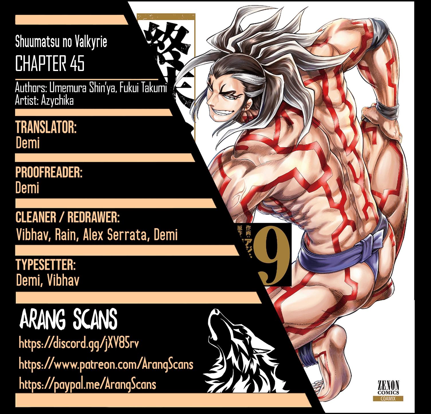 Shuumatsu no Walküre Chap 45 - Next Chap 46