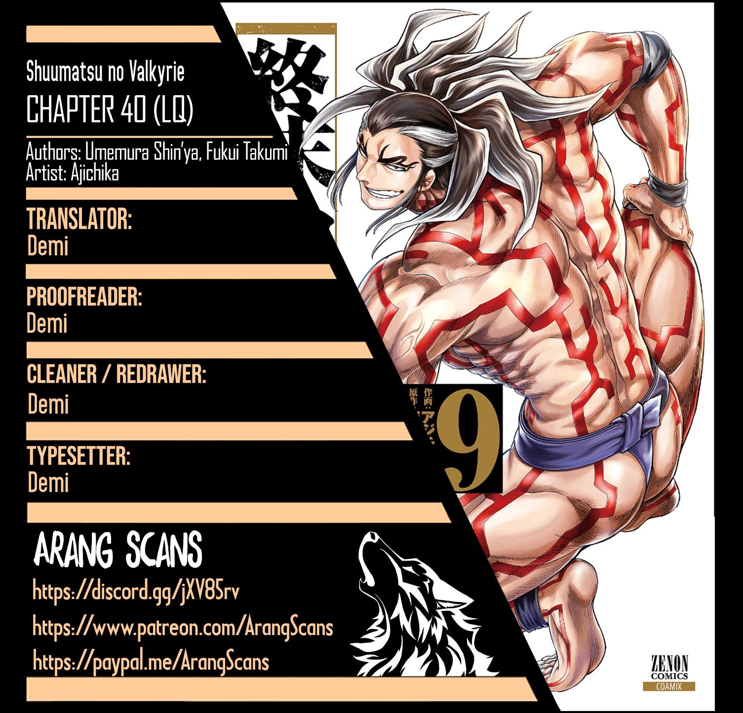 Shuumatsu no Walküre Chap 40 - Next Chap 41
