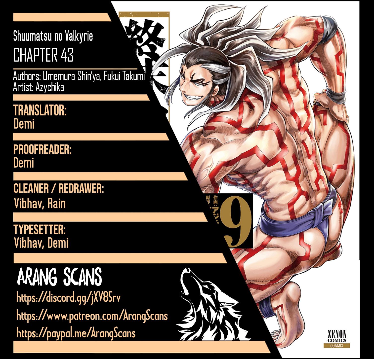 Shuumatsu no Walküre Chap 43 - Next Chap 44