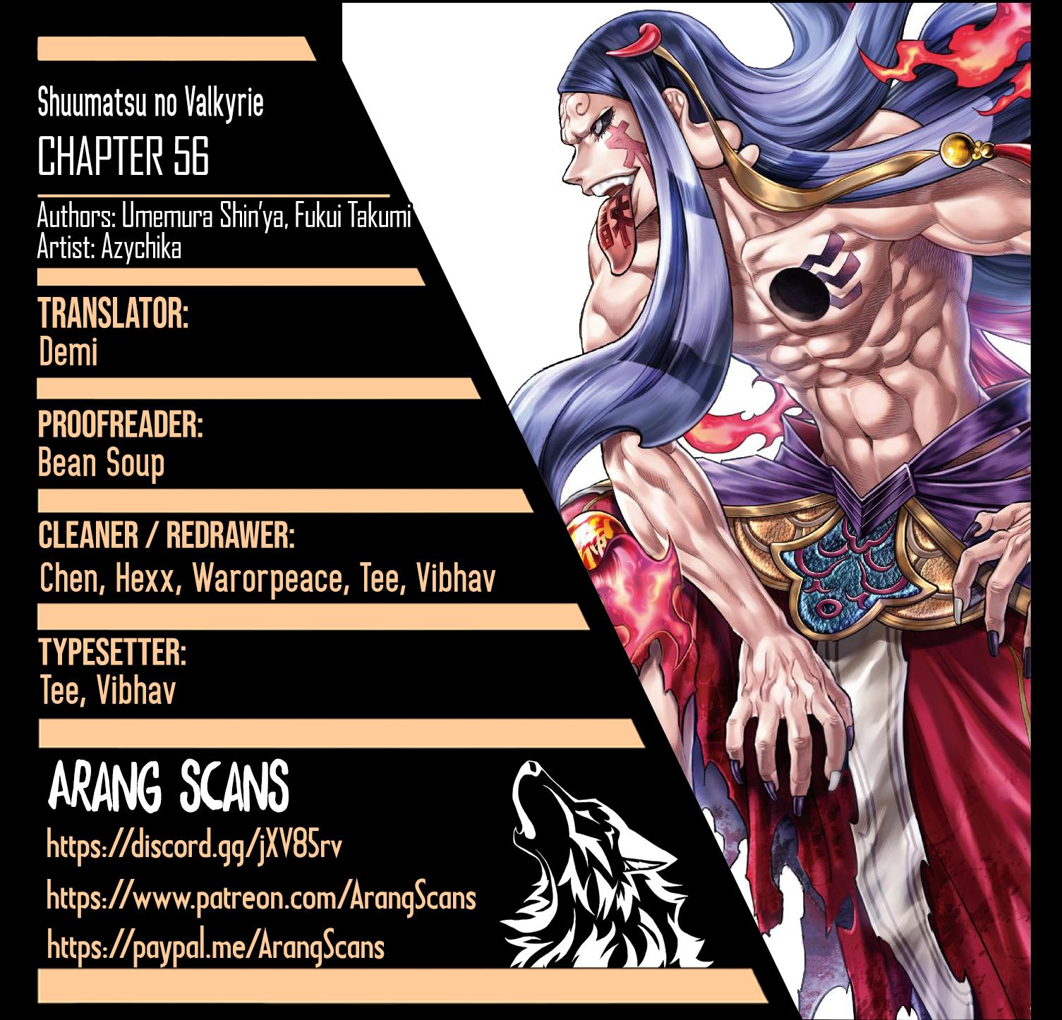 Shuumatsu no Walküre Chap 56 - Next Chap 57