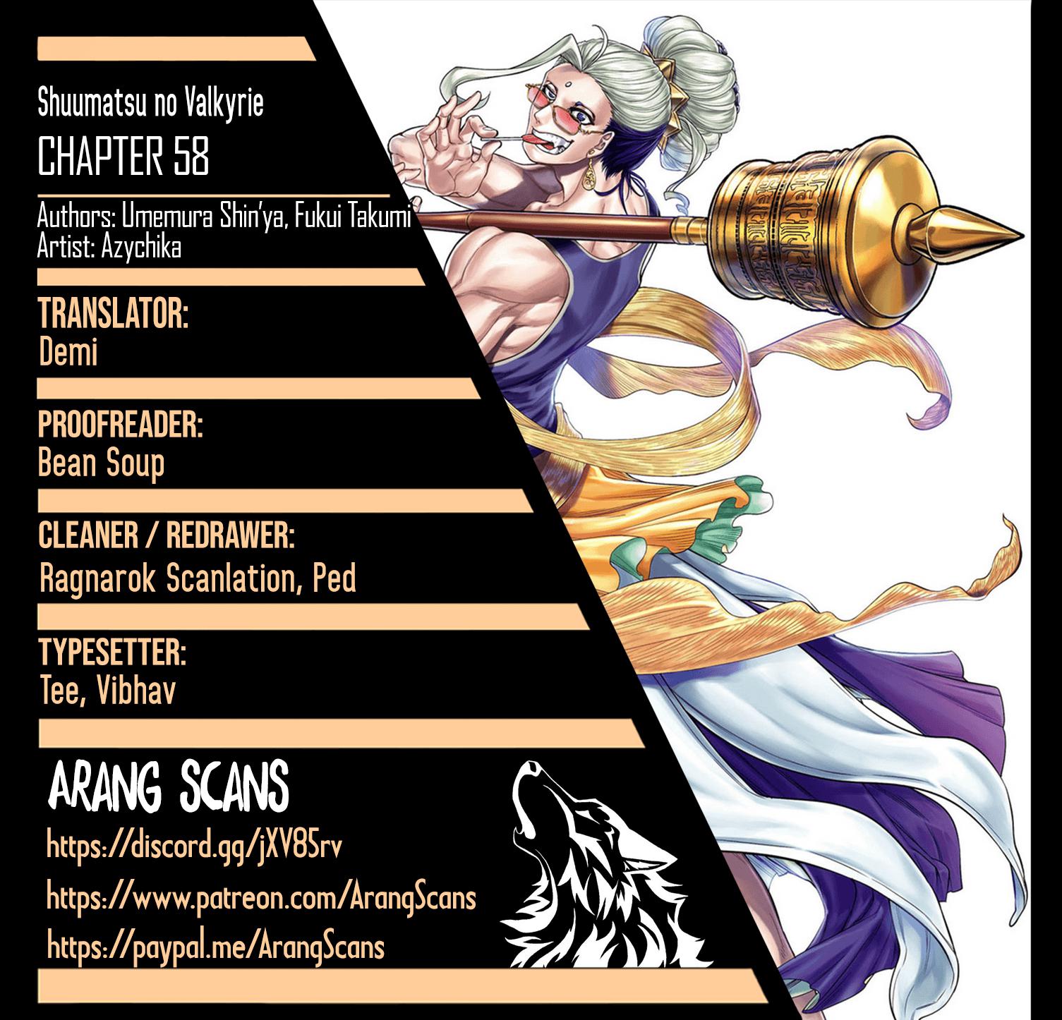 Shuumatsu no Walküre Chap 58 - Next Chap 59
